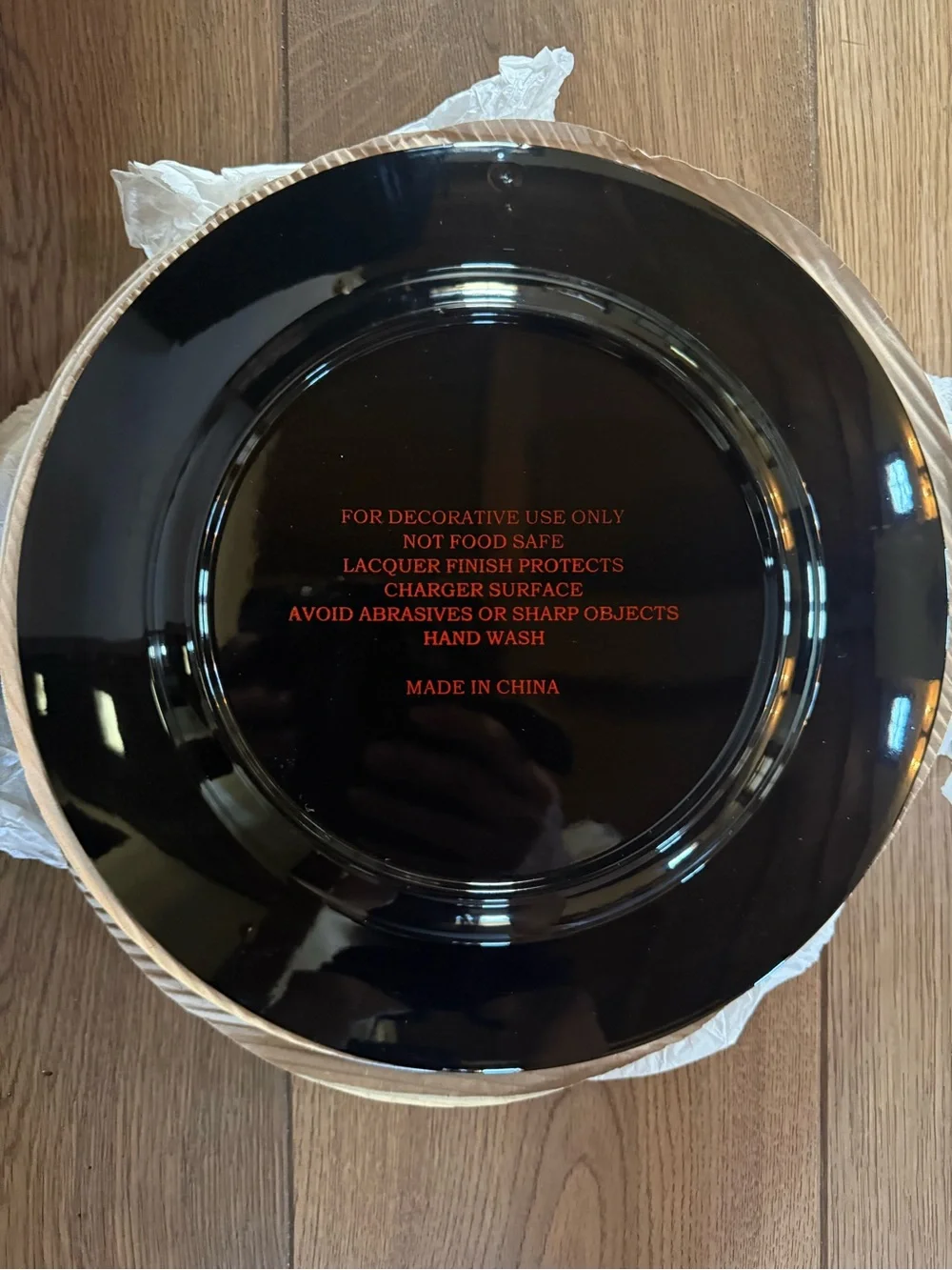 Eight Metallic Silver Charger Plates